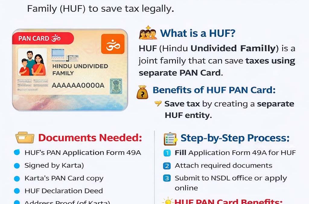 🏛️ HUF PAN Card